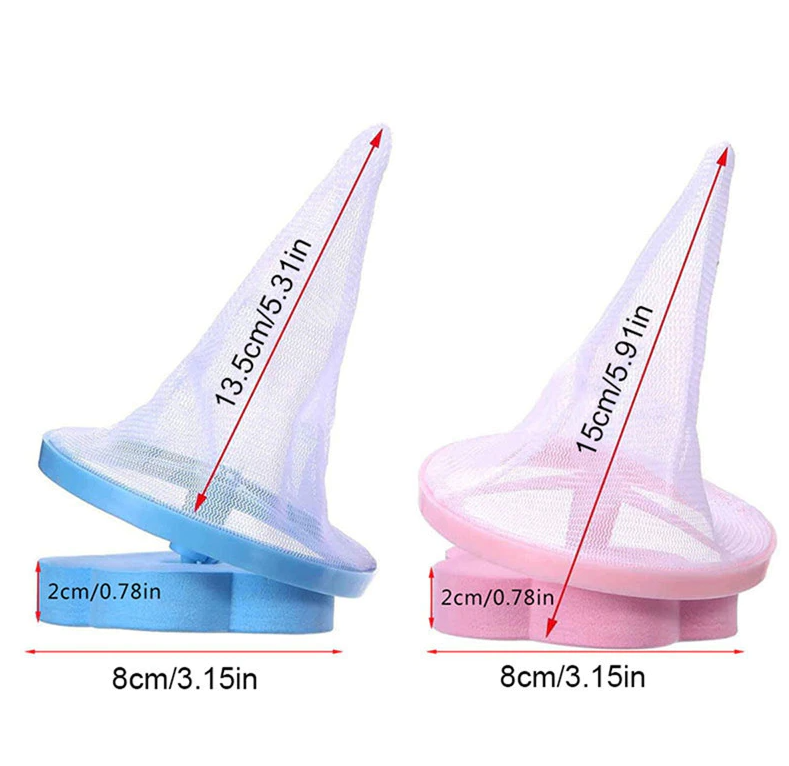 2 Pcs Reusable Laundry Fur Catcher