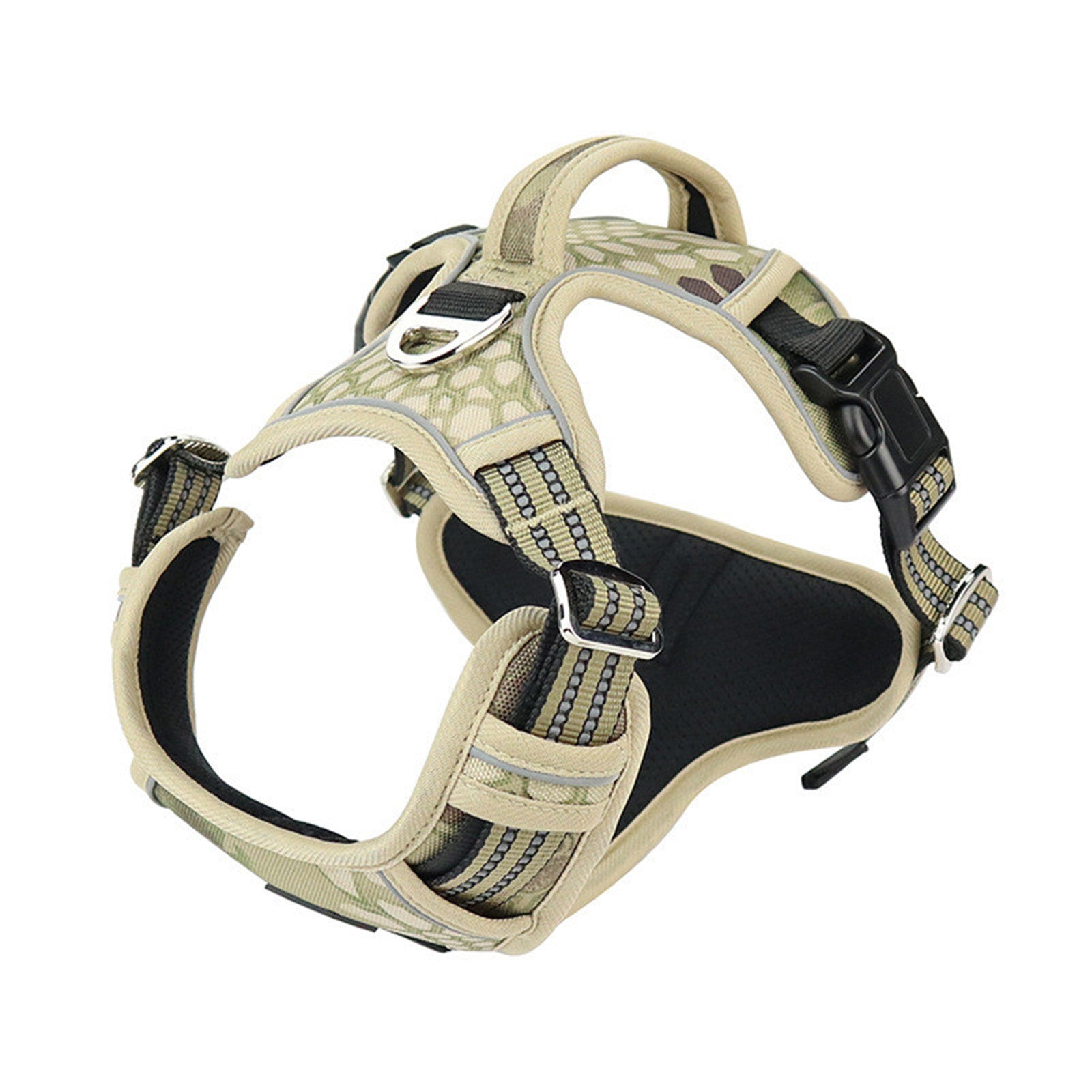 Heavy-Duty Waterproof Dog Harness with Control Handle