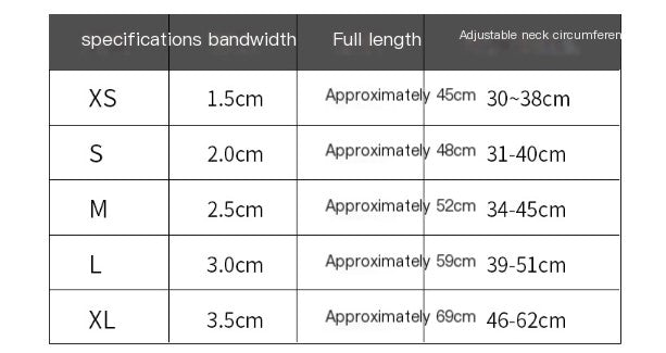 Dog Collar Canvas Neckband